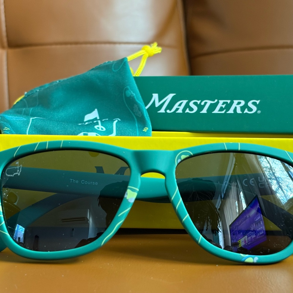 Goodr Masters Green Sunglasses with Logo
